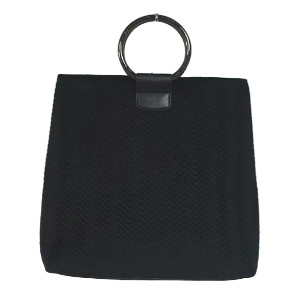 fourre-tout ondulé en relief en tissu tricoté